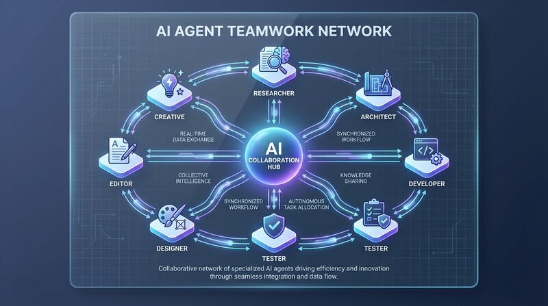 AI Agent团队协作:从单兵作战到智能军团