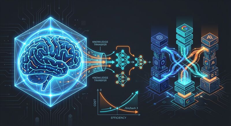 AI效率革命:2026年的模型蒸馏战争