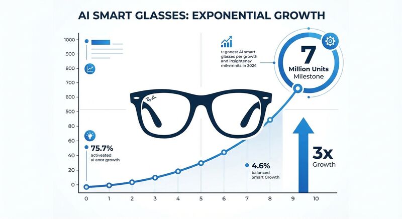 Meta卖疯700万副AI眼镜:一个被低估的硬件拐点